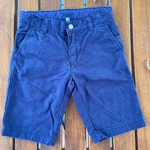 🎀 3 for $25 - Jacadi Boy's Blue Chino Shorts in Size 6Y Play Condition